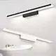 Luces de espejo de baño LED modernas: ajustable para maquillaje y afeitado